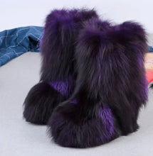 Load image into Gallery viewer, Fox furry boot
