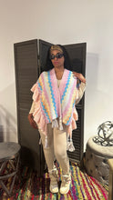 Load image into Gallery viewer, Pastel poncho
