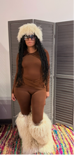 Load image into Gallery viewer, High Mongolian fur boots beige or black boots
