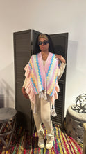 Load image into Gallery viewer, Pastel poncho
