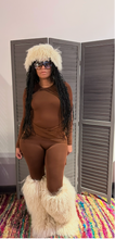 Load image into Gallery viewer, High Mongolian fur boots beige or black boots
