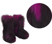 Load image into Gallery viewer, Fox furry boot

