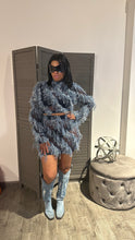 Load image into Gallery viewer, Indigo skirt set

