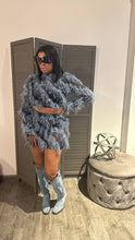 Load image into Gallery viewer, Indigo skirt set
