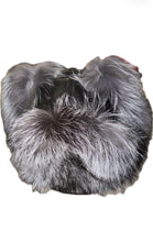Load image into Gallery viewer, Silver fox trapper hat
