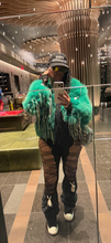 Load image into Gallery viewer, Eagles Green Bling Jacket
