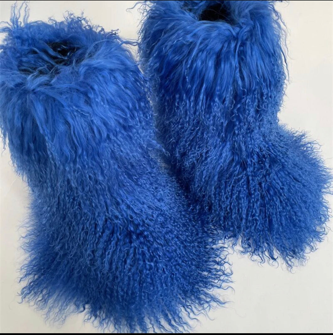 Real Mongolian boots