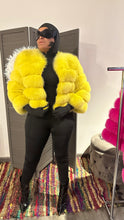 Load image into Gallery viewer, Yellow Fox Jacket
