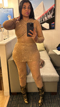 Load image into Gallery viewer, Lacy jumpsuit with skirt
