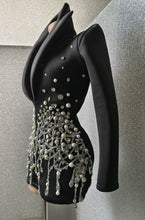 Load image into Gallery viewer, Body glam blazer dress
