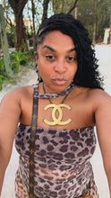 Load and play video in Gallery viewer, Leopard skirt set
