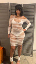 Load image into Gallery viewer, White distressed the dress
