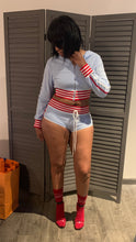 Load image into Gallery viewer, Retro terry short set
