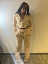 Load image into Gallery viewer, Distressed sweatsuit

