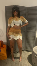 Load image into Gallery viewer, Tan sweater knit set
