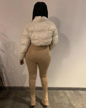 Load image into Gallery viewer, Crop jacket cream
