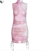 Shades of pink dress