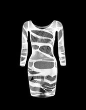 Load image into Gallery viewer, White distressed the dress
